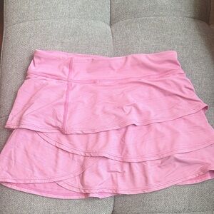 Athleta Kids Pink Layered Shorts